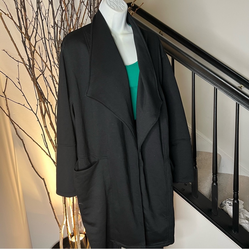 Max Studio Black Pointe Lapel Jacket - image 2